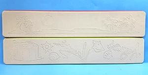 Set of 2- Cutting Dies- Sizzix -(Trees, Palm) &Ellison Design-(Calendar, August) - Picture 1 of 4