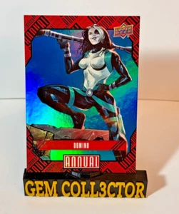 DOMINO 2023-24 Upper Deck Marvel Annuale #19 - BLU - Foto 1 di 1