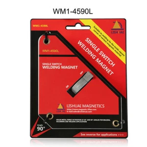 Magnetic Welding Clamp Holder Magnet Fixture w/ON/OFF Switch Welder 143LB 45/90° - Afbeelding 1 van 7