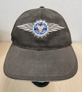 HEART RIDE SINCE 1998 DALTON’S ROADHOUSE BASEBALL CAP ADJUSTABLE BIKER HARLEY - Picture 1 of 4