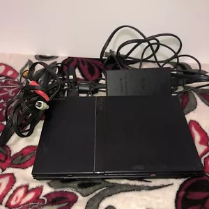 Sony PlayStation 2 Slim (SCPH-70012) - Console - Turns On. Black - Picture 1 of 9