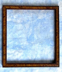 ANTICA CORNICE N LEGNO LACCATO CON EFFETTO A RADICA - Foto 1 di 5