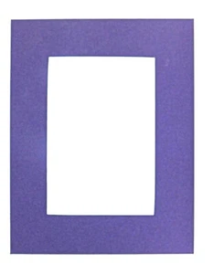 11x14 Purple Picture Framing Mat 8x10 Photo Painting Art Crafts Watercolor - Picture 1 of 1