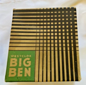 Vintage 1940 Big Ben "Loud Alarm" Clock by Westclox,  see ANTIQUE Box. - Picture 1 of 6