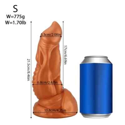 Consoladores de ano grandes con enchufe anal para mujeres Dilatador anal enorme juguetes sexuales Foto 1 de 4