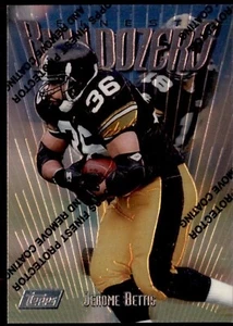 1997 Finest Bulldozers Jerome Bettis #143 Football Card Pittsburgh Steelers - Picture 1 of 2