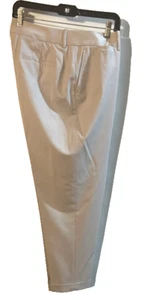 Lafayette New York 148 Beige Cuffed Pants Nwt - Picture 1 of 10