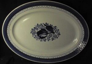 Plato Tranquebar Royal Copenhagen 14,75' x 10,75 marcado temprano - Imagen 1 de 5
