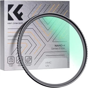 K&F Concept 39mm MCUV Lens Filter Slim Optic Glass Frame Multi Resistant Coating - Picture 1 of 7