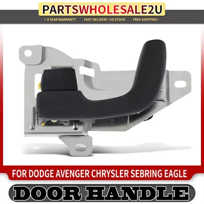 Manija de puerta interior delantera izquierda gris para Dodge Avenger Chrysler Sebring Eagle Foto 1 de 4