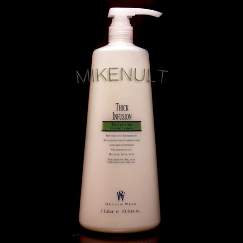 Acondicionador espesante por infusión gruesa Graham Webb 33,8 oz. Con bomba Foto 1 de 1