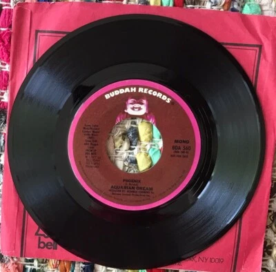Promo Aquarian Dream Phoenix Buddah Records Funk/Disco Mono/Stereo 7” VG+ - Image 1 of 4