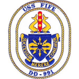 USS Fife DD-991 Patch - Picture 1 of 6