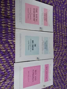 Man And Superman The Boy Friend The Young Elizabeth Theatre Programmes X3 Prop - Picture 1 of 4