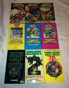 TMNT Teenage Mutant Ninja Turtles VHS Lot + Movies 1, 2, 3 Burger King FHE Tapes - Picture 1 of 8