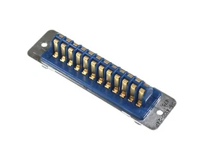 Conector de cinta azul con enchufe de contacto de 24 pines 26-4100-24P cable profesional - Imagen 1 de 2