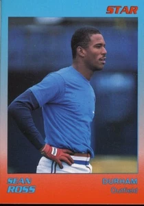 1989 Star Durham Bulls SEAN ROSS RC BRAVES - Picture 1 of 1