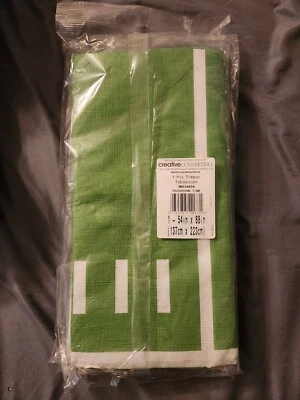 3-pack of 1-Ply Tissue Tablecover (Touchdown Time Football) - New/Sealed - Image 1 of 3