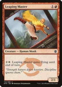 LEAPING MASTER X 4 N/M- KHANS OF TARKIR MAGIC THE GATHERING - Imagen 1 de 1