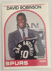 1989-90 NBA Hoops #138 David Robinson (RC) - Picture 1 of 3