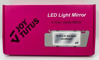 JOYTUTUS Car Sun Visor Vanity Mirror,  With Lights, Makeup Lights, USB Cable New - Image 1 of 4