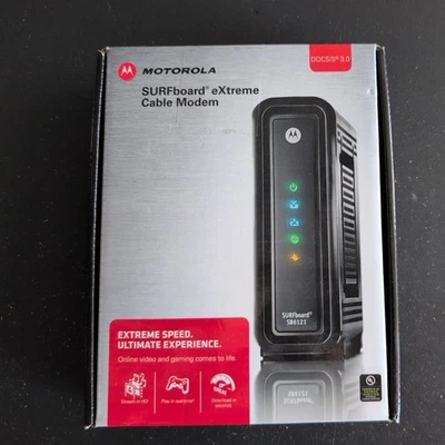 Motorola SURFboard SB6121 eXtreme Cable Modem Open Box (NEW) - Image 1 of 4
