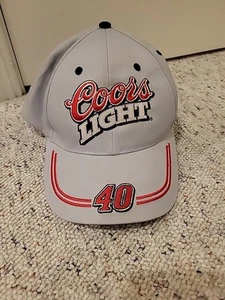VTG STERLING MARTIN #40 Coors Light Racing NASCAR 2001 HAT/CAP Adjustable - Picture 1 of 7