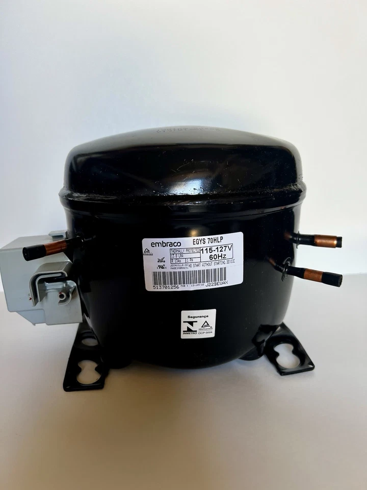 Compressor de geladeira EMBRACO EGYS 70HLP - Imagem 1 de 1
