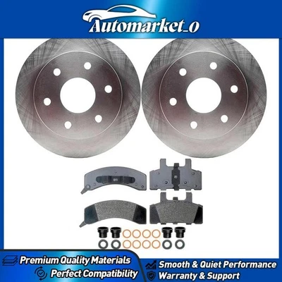Disc Brake Pad Set Disc Brake Rotor Front For Chevrolet K1500 1988-1999 - Image 1 of 4