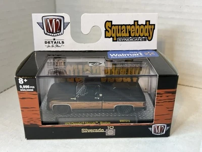 M2 Machines 1979 Chevrolet Silverado Woodson WMTS15 Squarebody Syndicate 21-07 - Image 1 of 4
