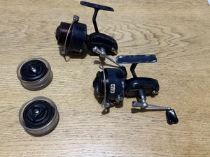 2 Vintage Mitchell Match Reels. Including 2 Spare Spools. Both Working - Picture 1 of 11