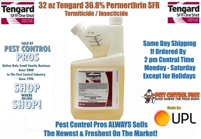 Tengard 36.8% Permethrin SFR 32 oz Insect Control Insecticide ~Fleas Ticks Flies - Image 1 of 4