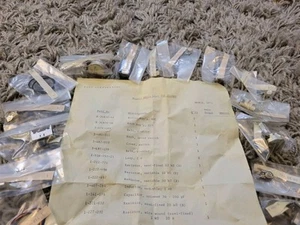 1971 Sony TC-580 Reel to Reel Replacement Parts LOT (24) NIB check LIST all New - Picture 1 of 20