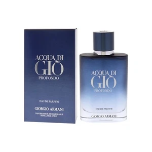 Giorgio Armani Acqua Di Gio Profondo Eau De Parfum 3.3 oz/100 ml Spray For Men - Picture 1 of 9