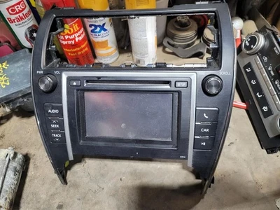 Audio Equipment Radio Display And Receiver Am-fm-cd Fits 12 CAMRY 2054695 - Image 1 of 3