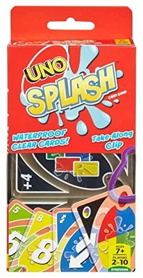 Mattel Games UNO Splash Card Game, Assorted DHW42 - Image 1 of 4
