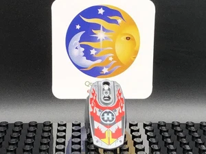 LEGO Brand Hero Factory Armor Sz 5 90639pb024 FL Silver yellow arrow flames x1 - Picture 1 of 4