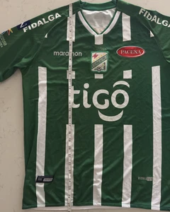 Camiseta de fútbol local Oriente Petrolero 2015 - Maratón - Talla L - Verde/Blanco - Imagen 1 de 5