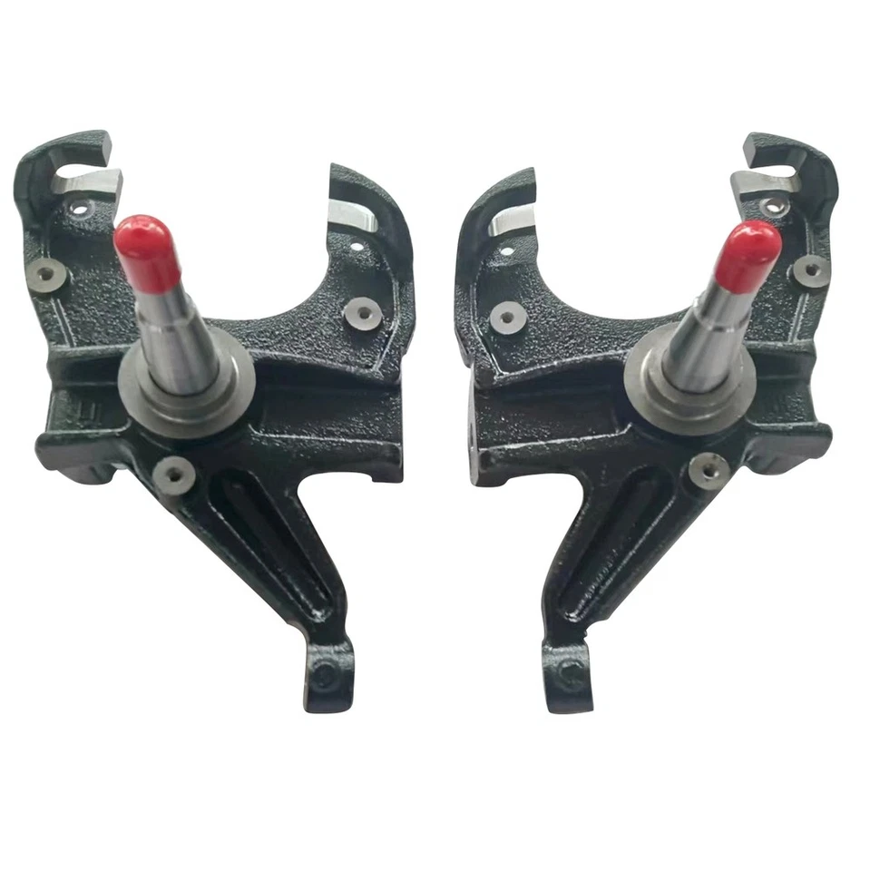 For 1971-1972 C10 Pickup w/Disc Brakes 2.5" Front Drop Spindles Lower Suspension Foto 1 de 4