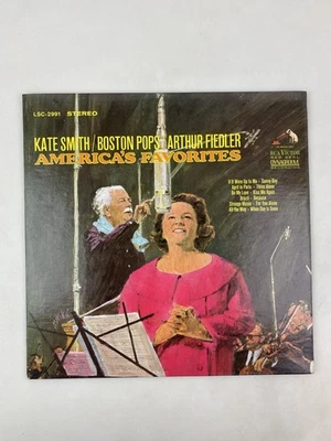 Kate Smith/Boston Pops Arthur Fiedler American's Favorites Vinyl LP LSC 2991 - Image 1 of 4