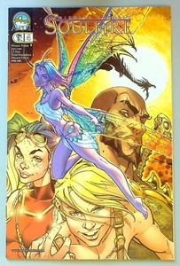 Michael Turner's Soulfire #4 ~ ASPEN 2005 ~ J. SCOTT CAMPBELL variant cover NM