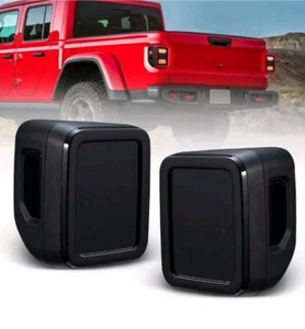 Bunker Indust Jeep Gladiator Smoked LED Tail Lights - Picture 1 of 4