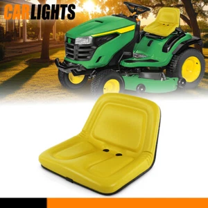 Fit For John Deere Lawn Mower Garden Tractor Seat Yellow 318 322 330 332 400 420 - Picture 1 of 12