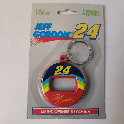 Jeff Gordon #24, Legends Of Racing Drink Opener & Key Chain.   **FREE SHIPPING Cover