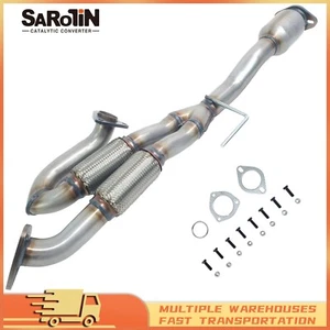 Fits 2009-2014 Nissan Maxima Flex Pipe Catalytic Converter 3.5L 12H43248 gaskets - Picture 1 of 10