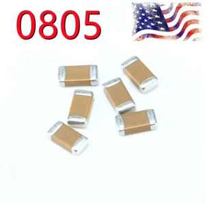 10 pcs 0805 SMD Capacitor 50V Choose From 0.5pF to 10uF 92 Values US Ship - Picture 1 of 3