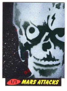 2012 TOPPS MARS ATTACKS HERITAGE 50th Anniversary Jason Adams 1/1 Sketch Card - Picture 1 of 1
