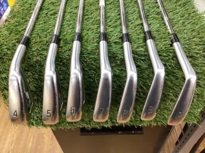 Mizuno JPX 921 FORGED Iron Set 7pcs 4-9+Pw Dynamic Gold X100 Flex X RH Used - Image 1 of 4