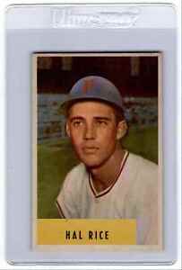 1954 Bowman Hal Rice Pittsburgh Pirates #219