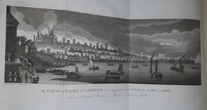 1791 SOME ACCOUNT OF LONDON BY PENNANT 22 PLATES ST JAMES PALACE SOMERSET HOUSE* - Picture 1 of 18